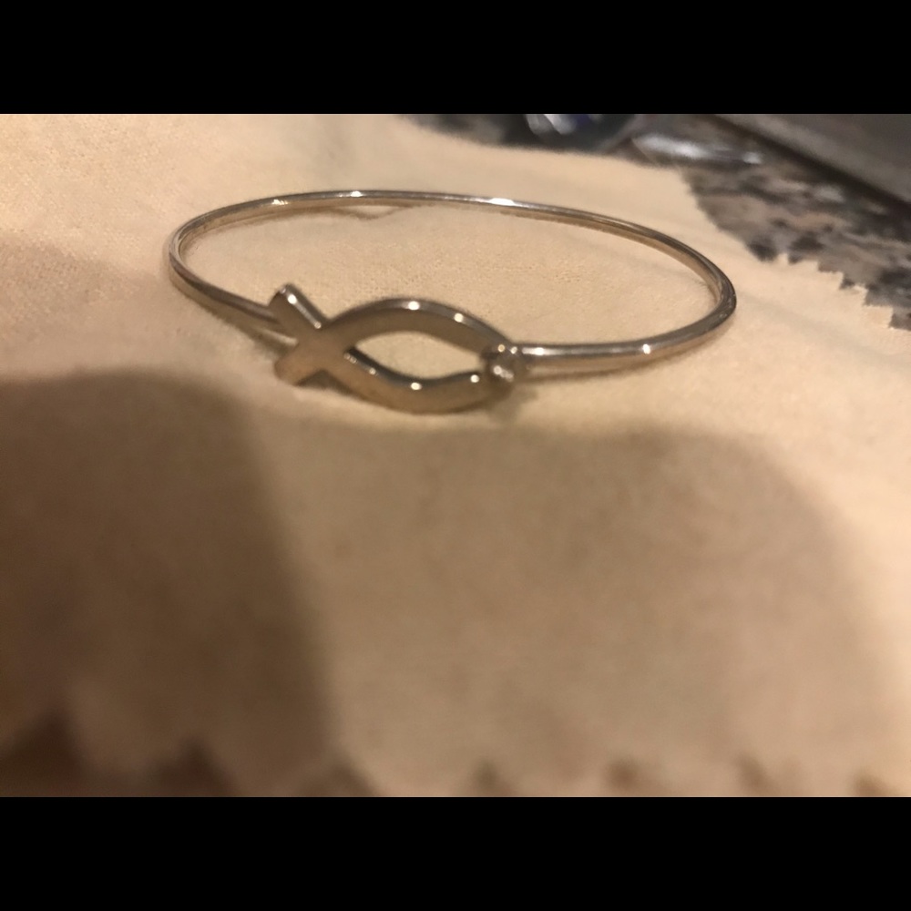 James Avery Ichthus Hook-On Bracelet